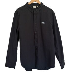 Vans Wilton Crest Button-Down Shirt - Men’s XL - Black